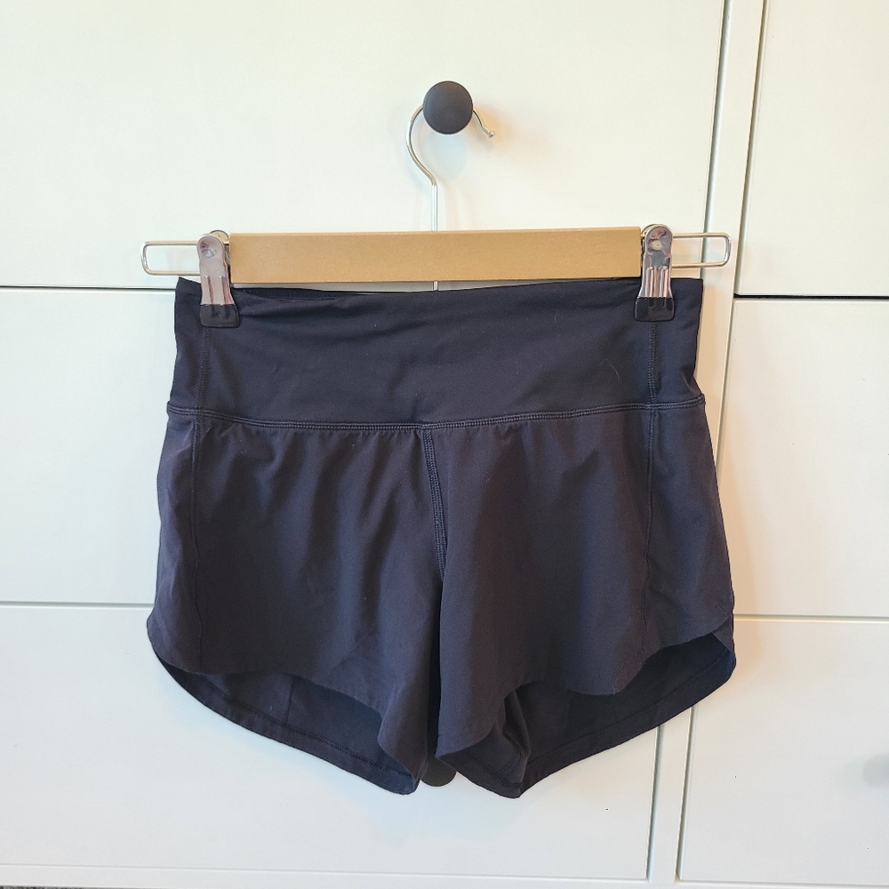 Lululemon High Rise Speed Up Shorts
